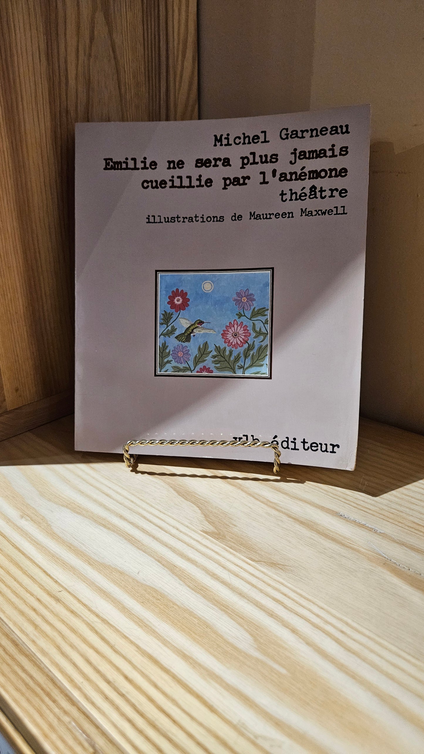 Émilie ne sera plus jamais cueillie par l'anémone