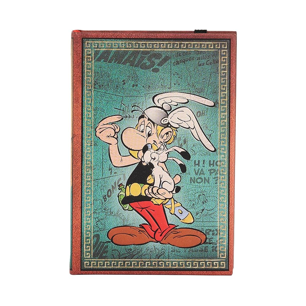 Mini journal ligné, relié, Astérix le Gaulois Paperblanks