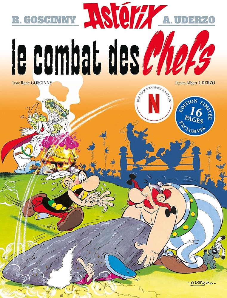 Astérix - Le Combat des chefs - Édition spéciale série Netflix René Goscinny et Albert Uderzo