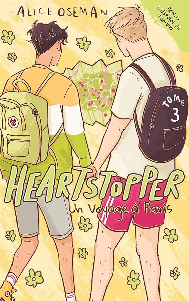 Heartstopper, tome 3 : Un voyage à Paris livre Alice Oseman