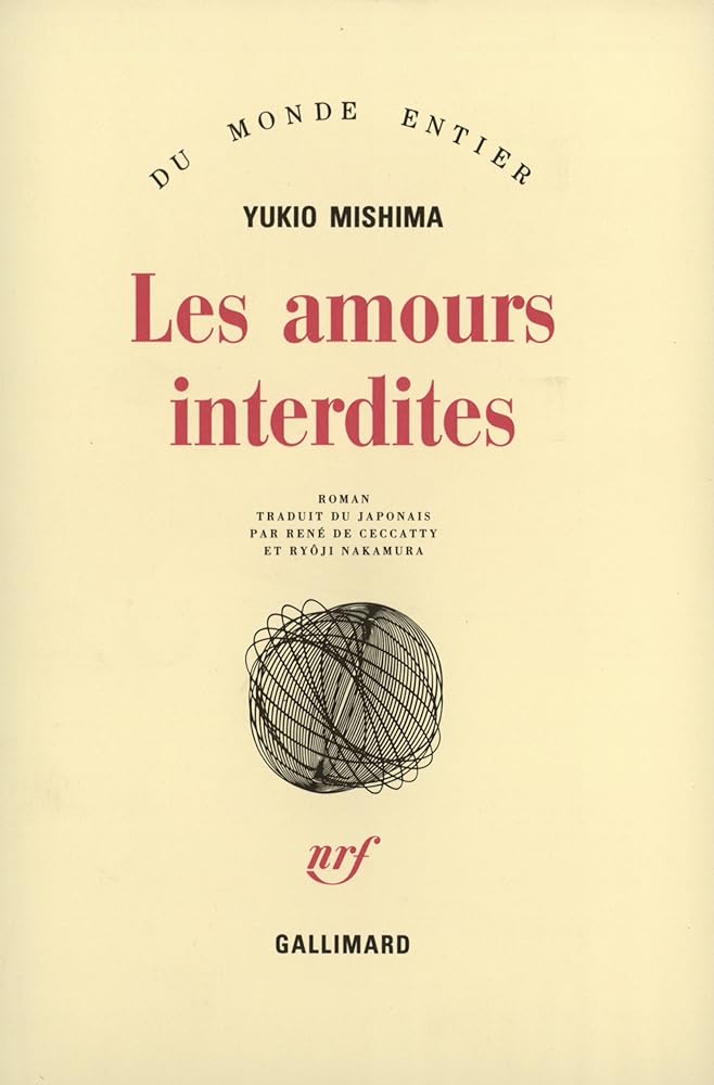 Les amours interdites livre Yukio Mishima