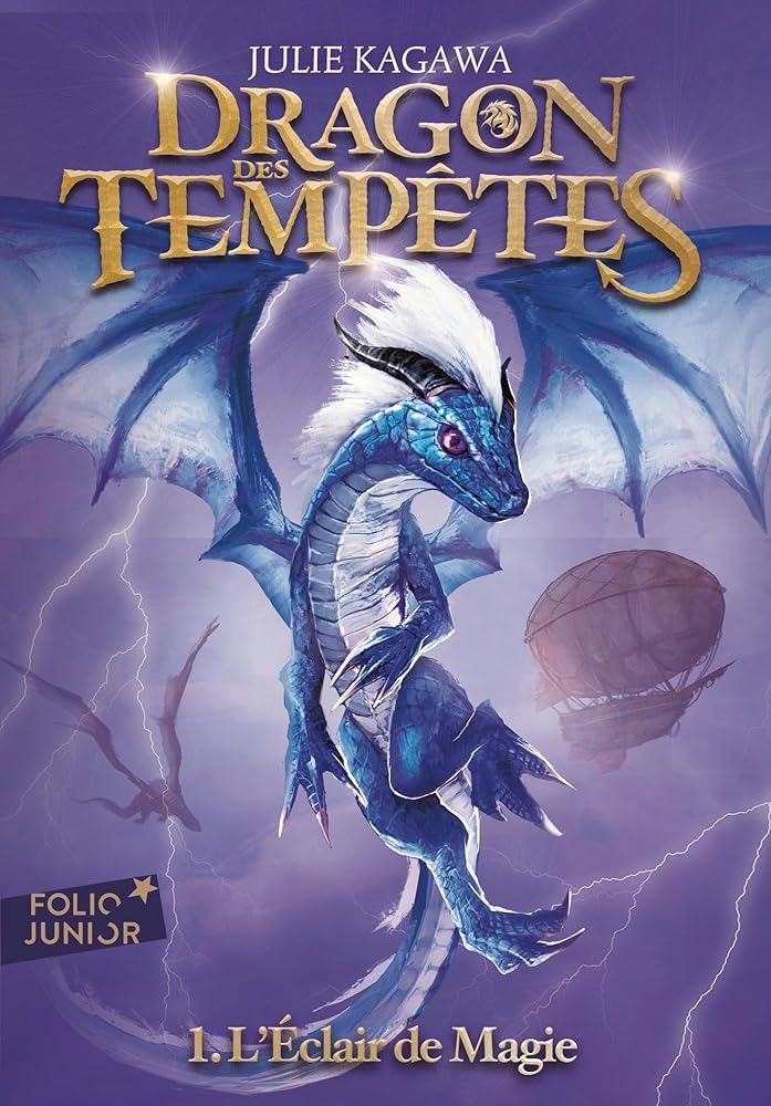 Dragon des tempêtes, tome 1 : L'éclair de magie par Julie Kagawa