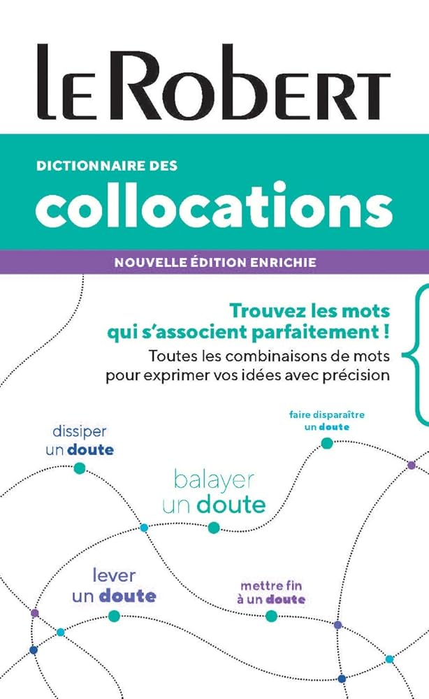 Dictionnaire des collocations : trouvez les mots qui s'associent parfaitement ! : toutes les combinaisons de mots pour exprimer vos idées avec précision par Collectif
