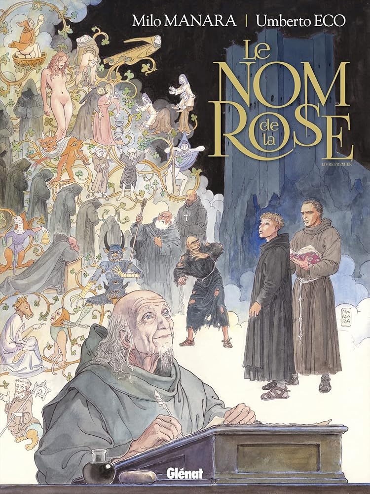 Le nom de la rose, Vol. 1 par Milo Manara; Umberto Eco