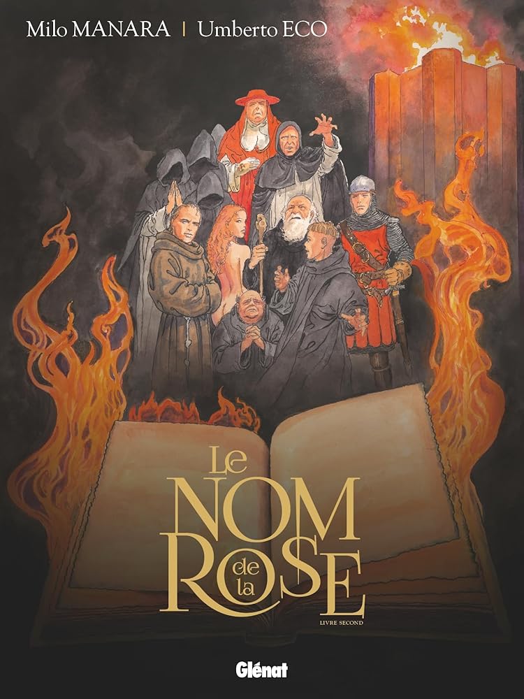 Le nom de la rose, Vol. 2 par Milo Manara; Umberto Eco
