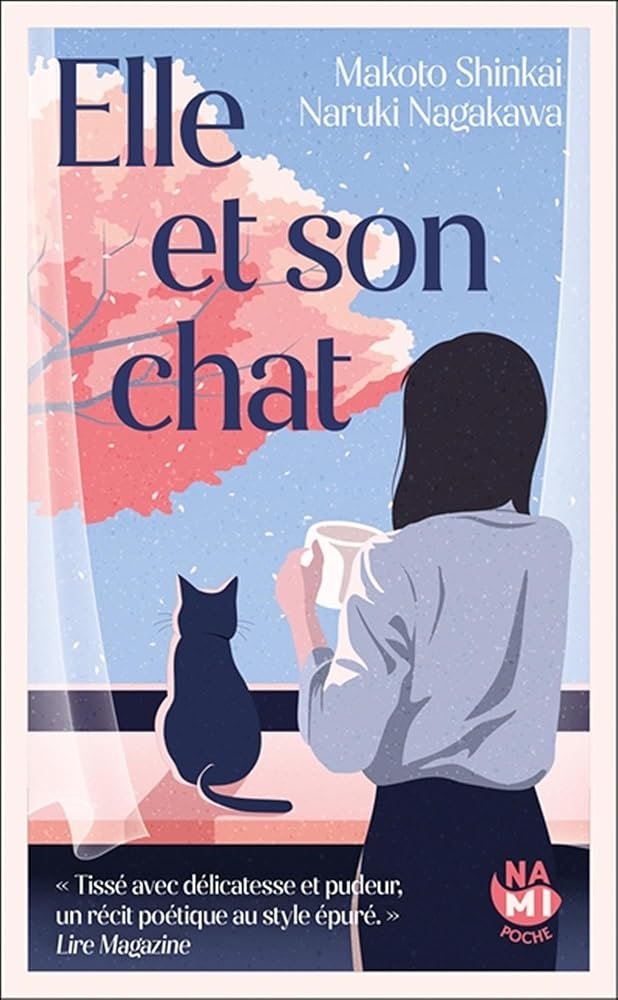 Elle et son chat par Naruki Nagakawa et Makoto Shinkai