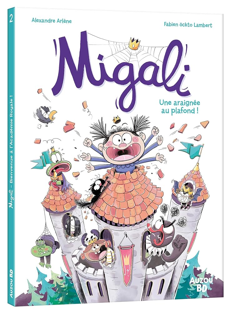 Migali, t. 2 : Une araignée au plafond ! par Alexandre Arlène