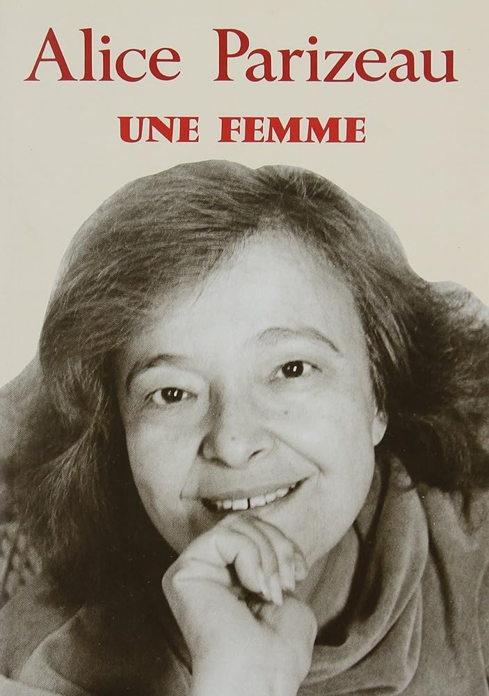 Une femme Alice Parizeau