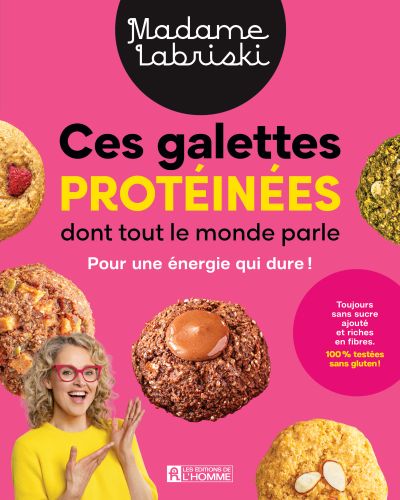 Ces galettes protéinées dont tout le monde parle : Toujours sans sucre ajouté, riches en fibres, et 100 % testées sans gluten. Pour une énergie qui dure ! par Madame Labriski