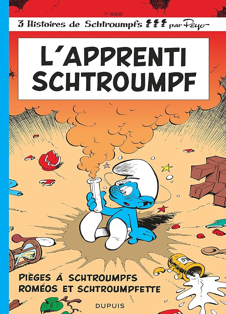 Les Schtroumpfs, tome 7 : L'Apprenti Schtroumpf - Pièges à Schtroumpfs - Roméos et Schtroumpfette Peyo