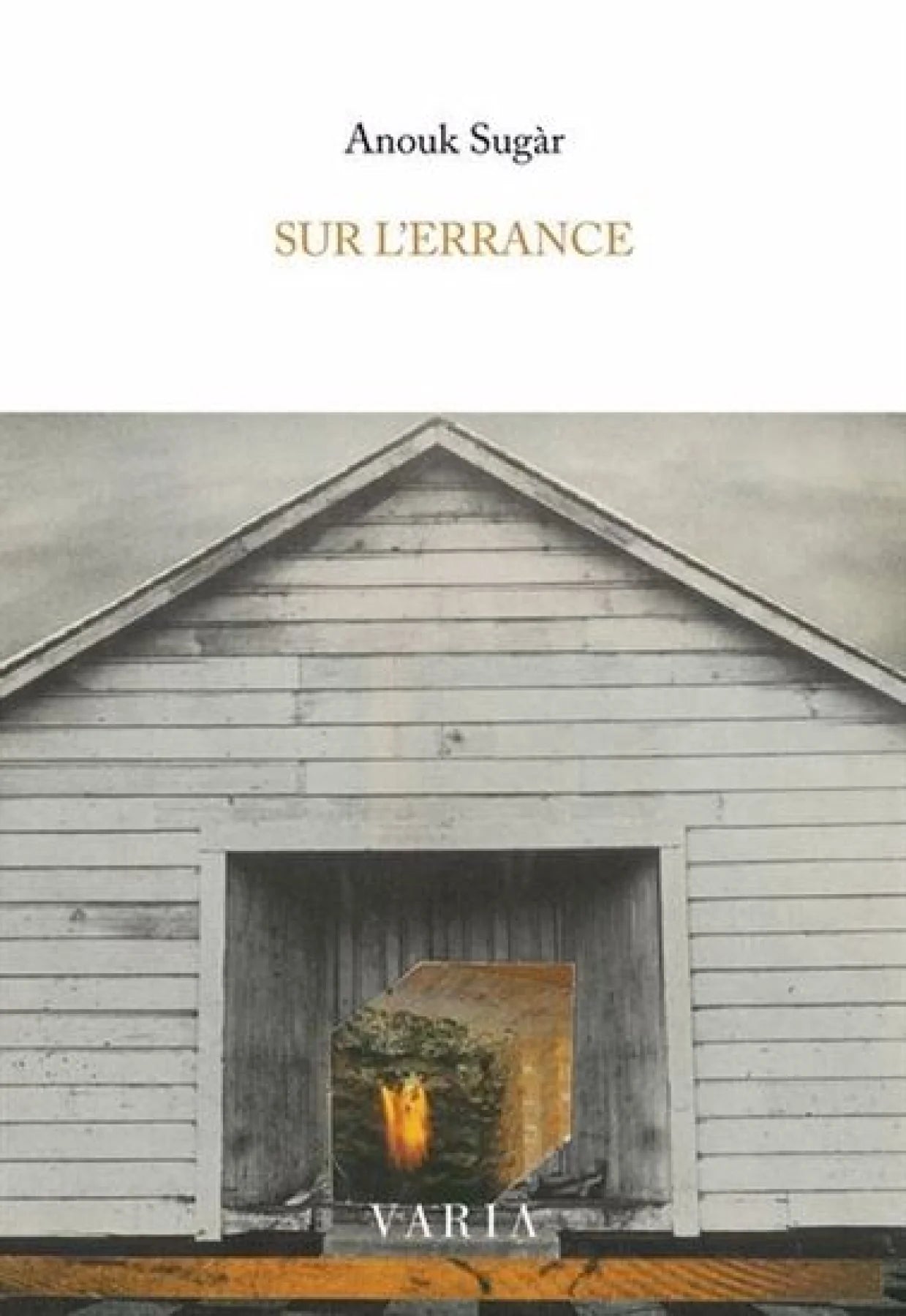 Sur l'errance par  Anouk Sugàr