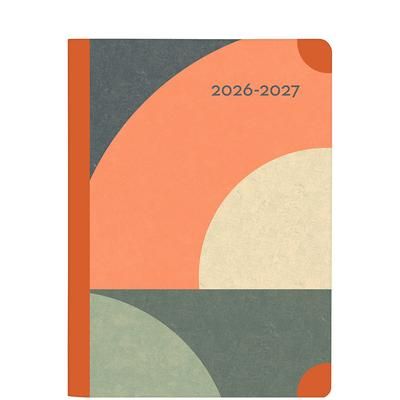 Agenda Memo Géométrique Scolaire 2026-2027 par W. Maxwell