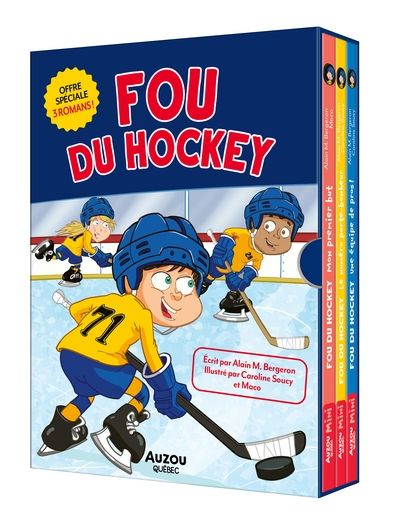 Fou du hockey, tomes 1 à 3 par Alain M. Bergeron
