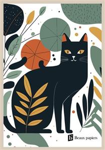 Carnet de notes - Chat par Collectif