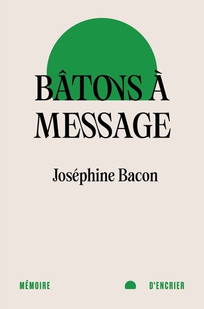 Bâtons à message : Tshissinuatshitakana par Joséphine Bacon