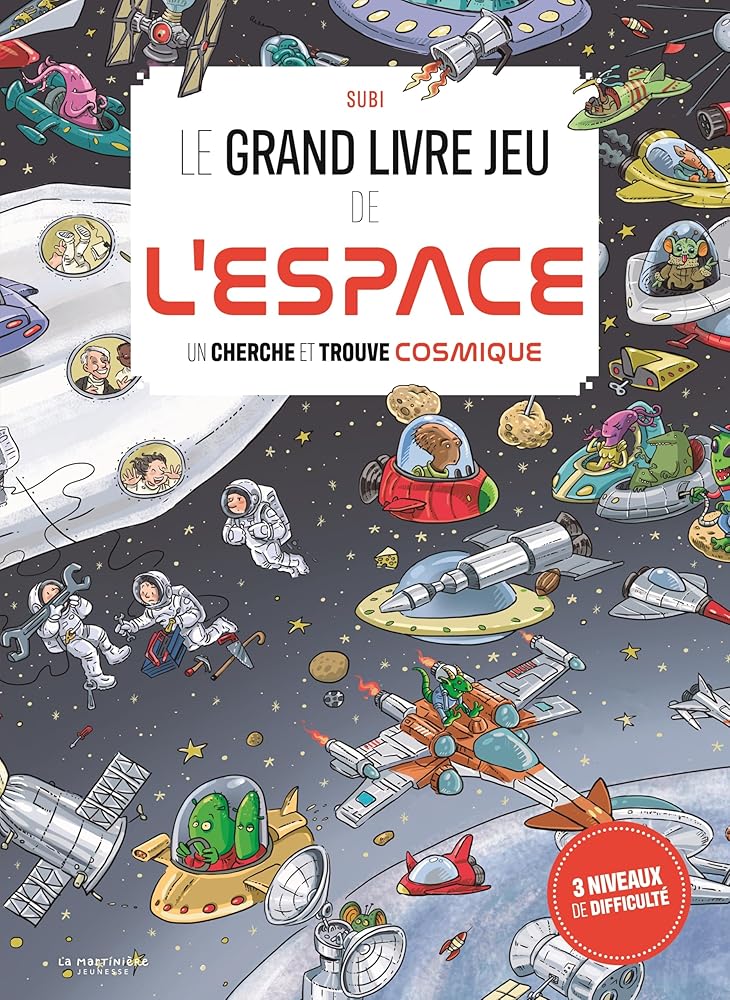 Le grand livre jeu de l'espace : un cherche et trouve cosmique par Joan Subirana
