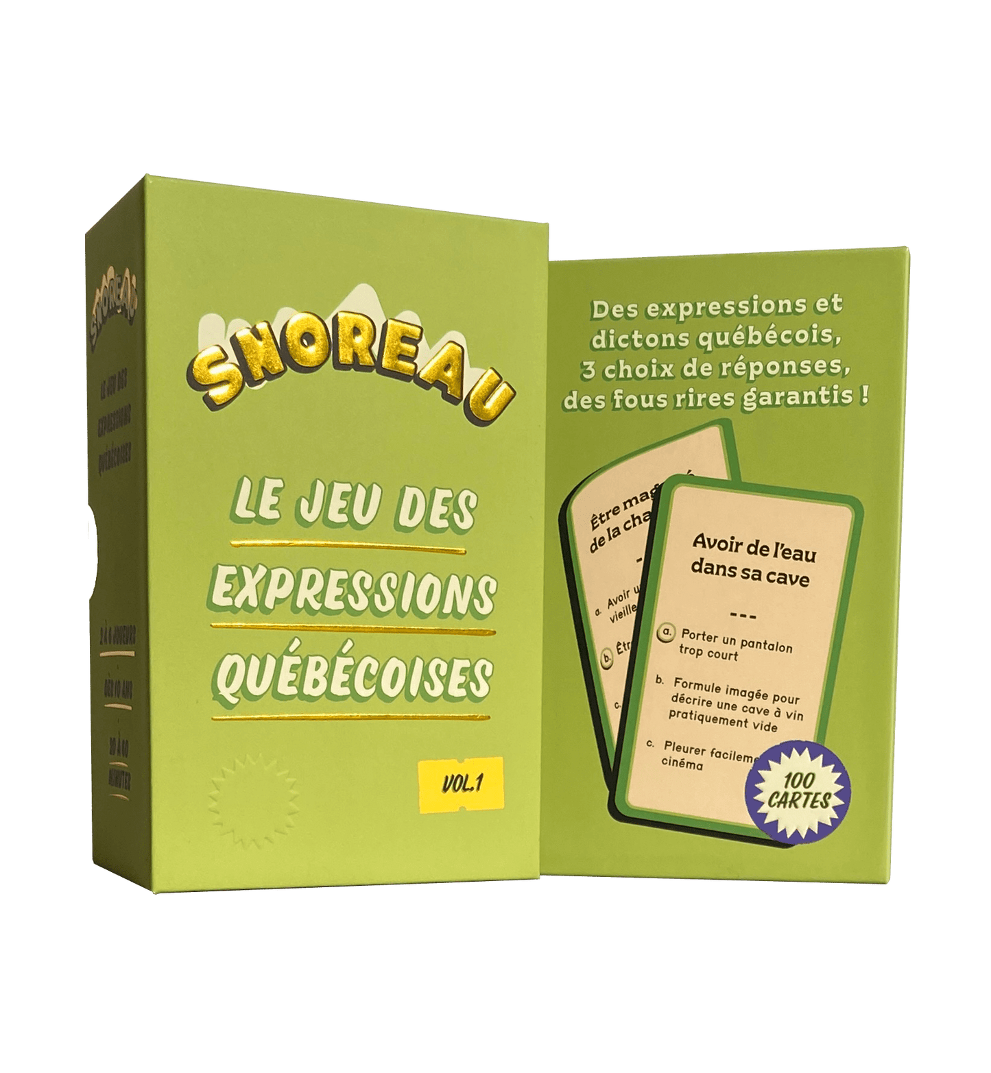 Le jeu des expressions québécoises (vol. 1) par Snoreau