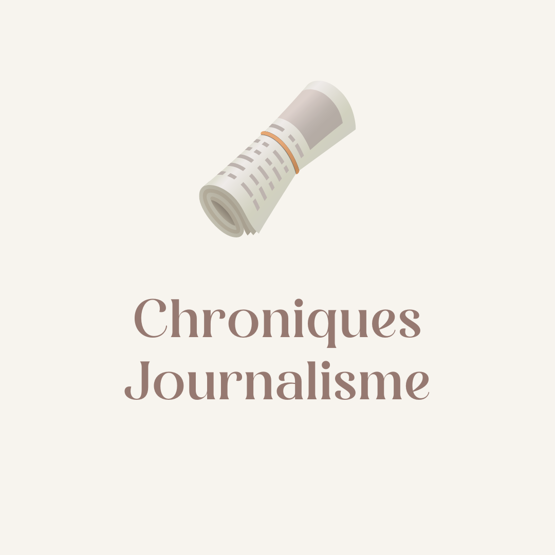 Chroniques et journalisme