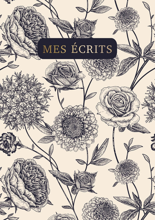 Carnet de notes broché – Mes écrits par Collectif