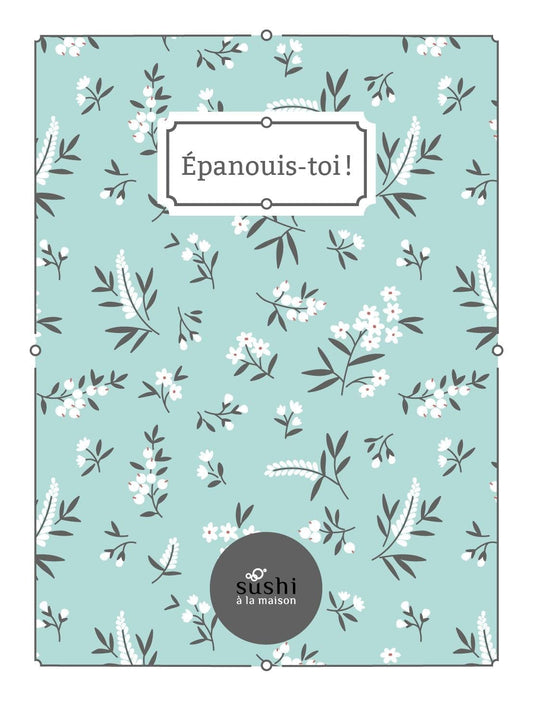 Cahier de notes - Épanouis-toi (avec spirale) par Geneviève Everell
