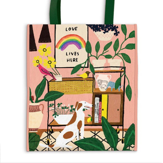 Sac réutilisable Love Lives Here