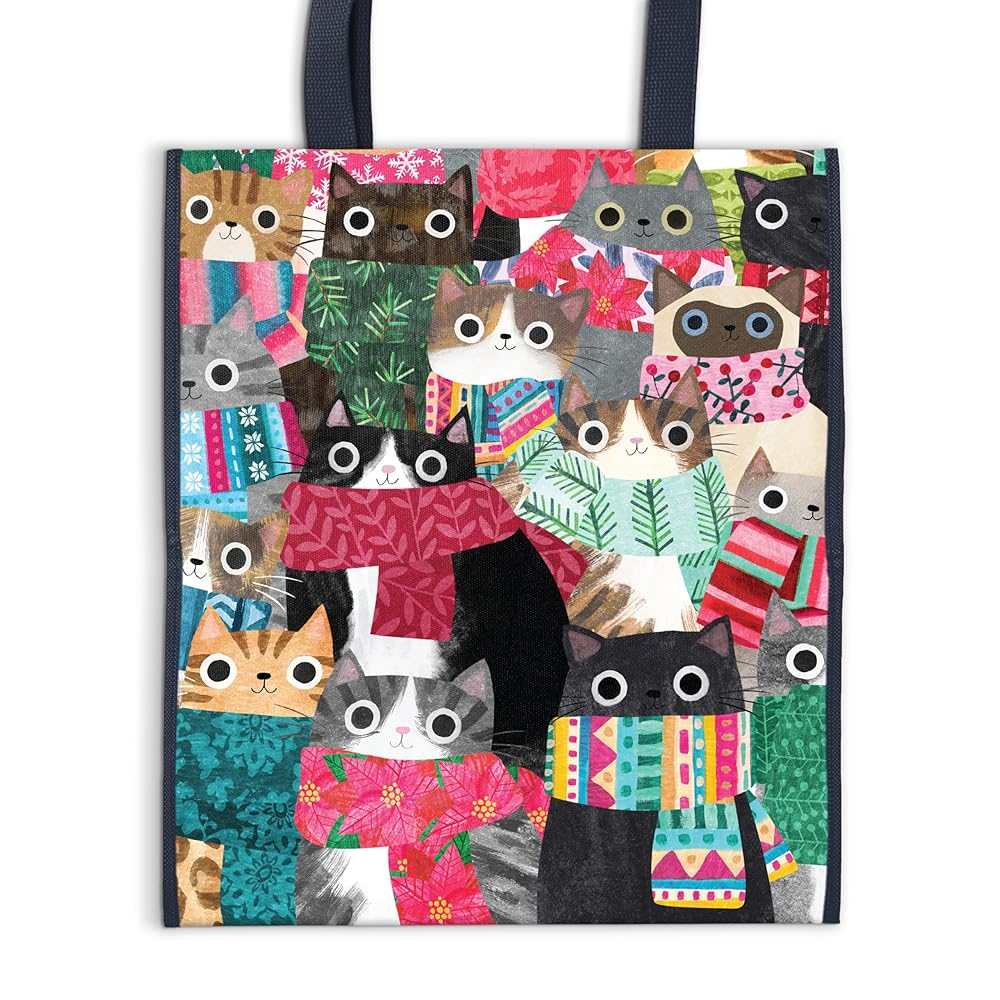 Sac réutilisable Wintry Cats