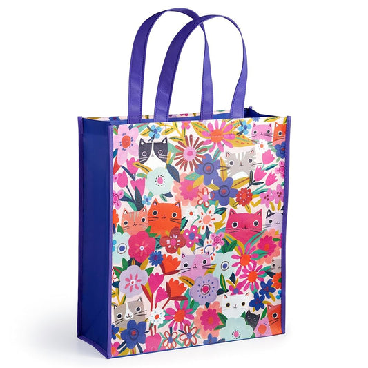 Sac réutilisable Blooming Cats 