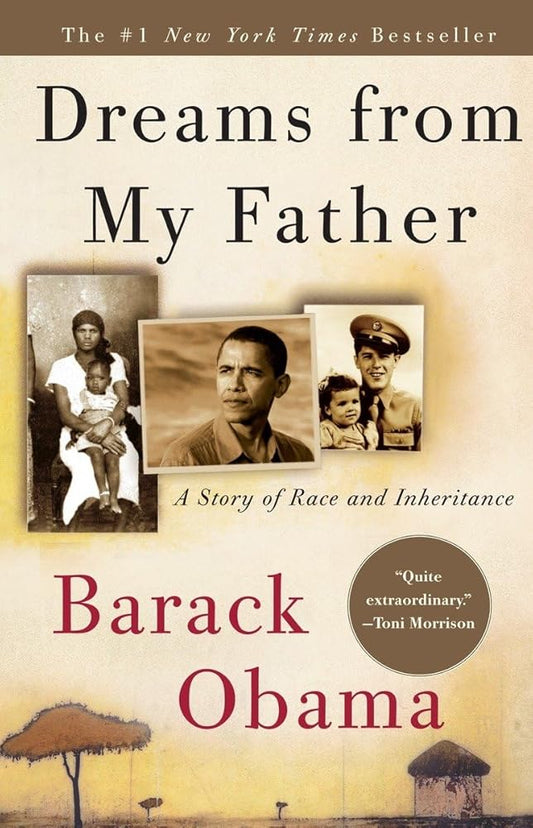 Dreams from My Father: A Story of Race and Inheritance Barack Obama Book cover image