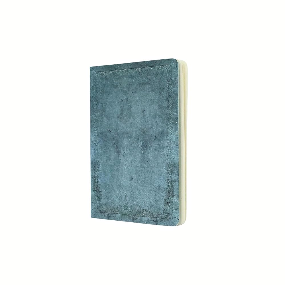 Riviera Bold A5 Unlined Softcover Cahier, 80pg, 100GSM by Paperblanks (Old Leather Collection) 