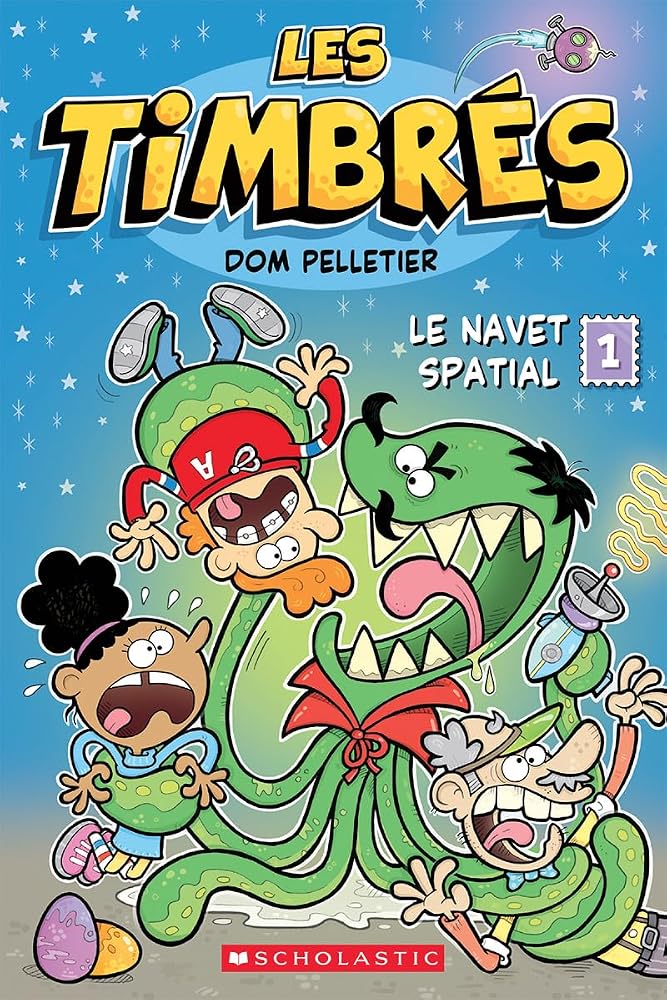 Les timbrés, t. 1 : Le navet spatial par Dominique Pelletier