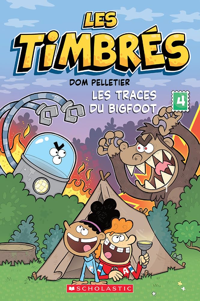 Les timbrés, t. 4 : Les traces du Bigfoot par Dominique Pelletier