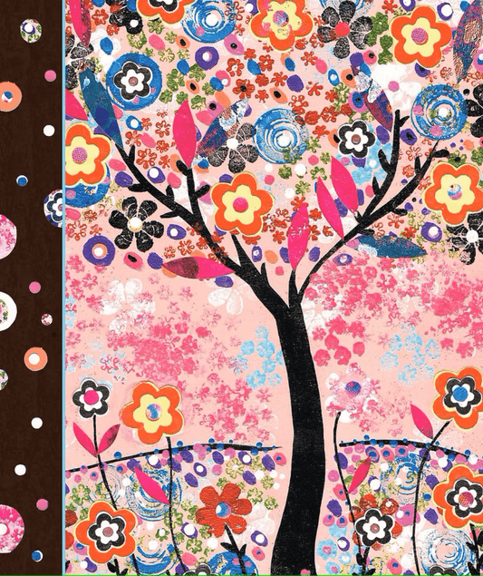 Grand journal Arbre et fleurs