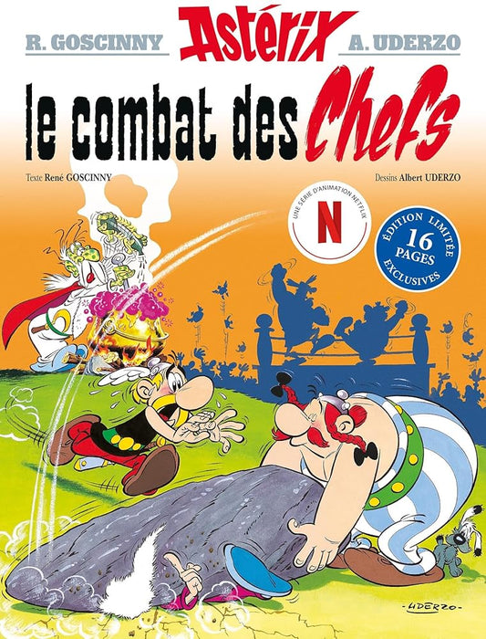 Astérix - Le Combat des chefs - Édition spéciale série Netflix René Goscinny et Albert Uderzo