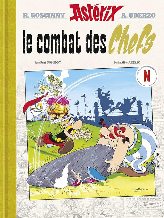 Astérix - Le Combat des chefs n°7 - Édition luxe série Netflix Albert Uderzo et René Goscinny