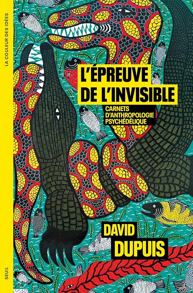 L'épreuve de l'invisible : carnets d'anthropologie psychédélique par David Dupuis