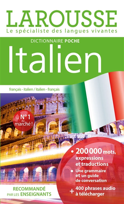 Italien : dictionnaire poche : français-italien, italien-français par Collectif