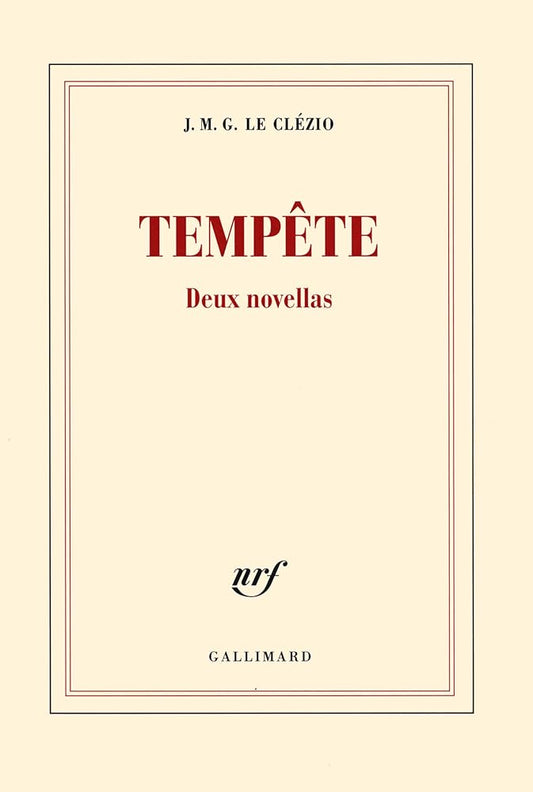 Tempête: Deux novellas par J. M. G. Le Clézio