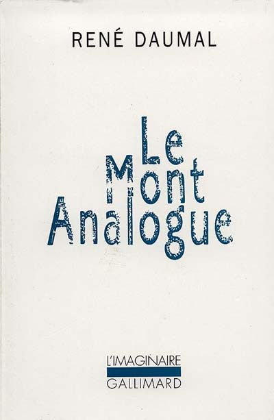 Le Mont Analogue livre René Daumal
