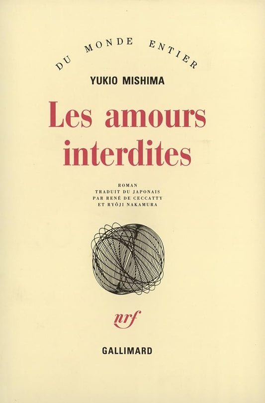 Les amours interdites livre Yukio Mishima