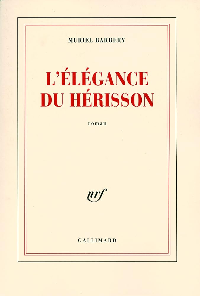 L'élégance du hérisson livre Muriel Barbery