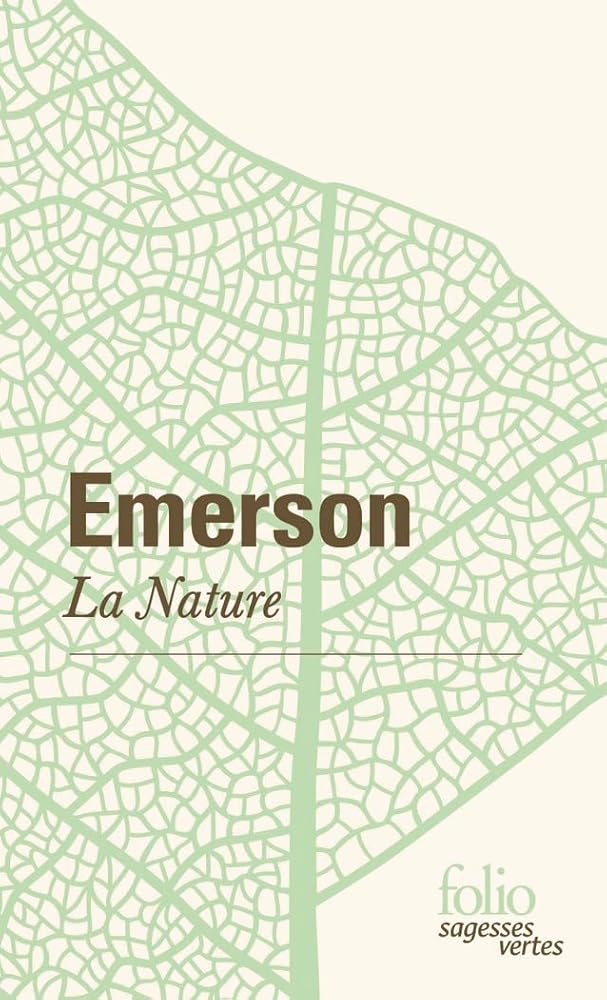 La nature par Ralph Waldo Emerson