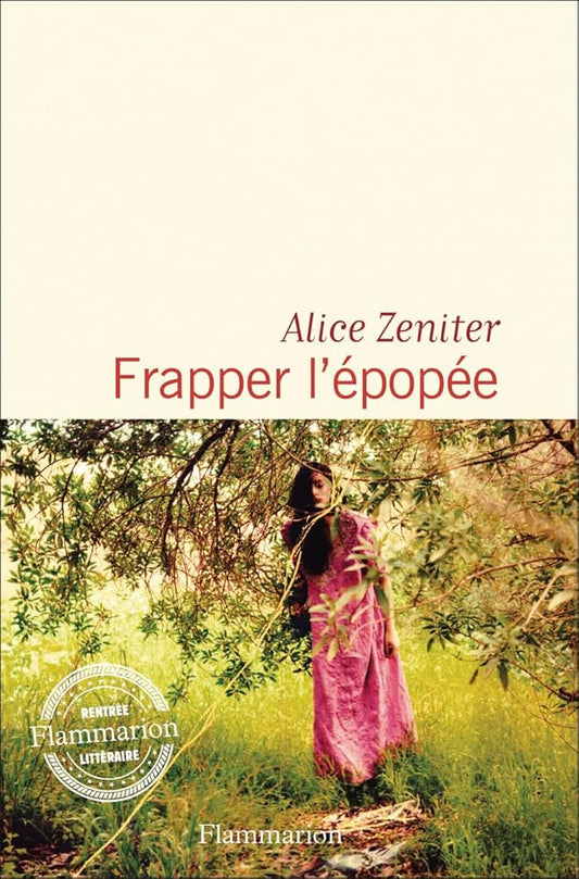 Frapper l'épopée livre Alice Zeniter