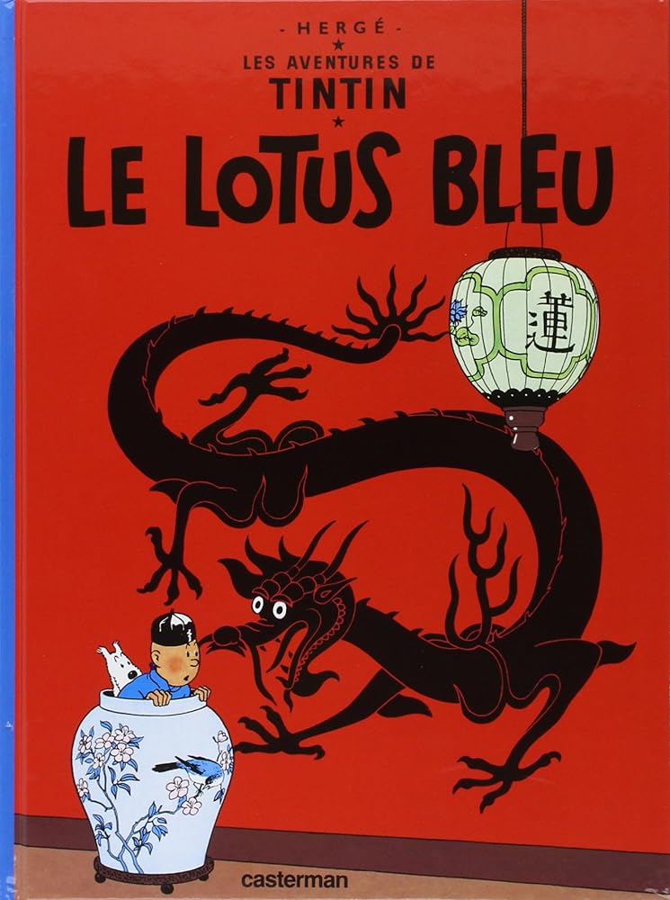 Les aventures de Tintin, volume 5 : Le Lotus bleu Hergé