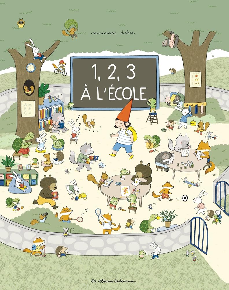 1, 2, 3 à l'école par Marianne Dubuc
