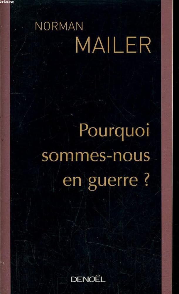 Pourquoi sommes-nous en guerre ? livre Norman Mailer