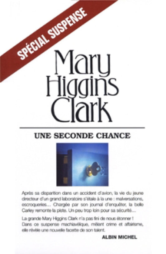 Une seconde chance par Mary Higgins Clark