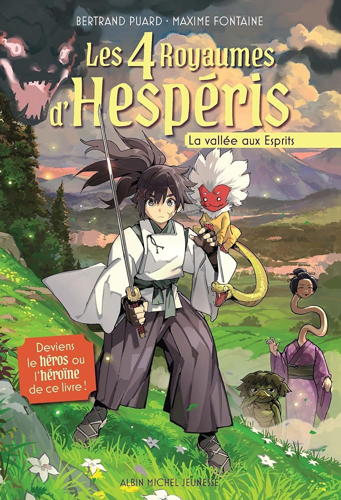 Les 4 royaumes d'Hespéris : La vallée aux esprits par Bertrand Puard, Maxime Fontaine