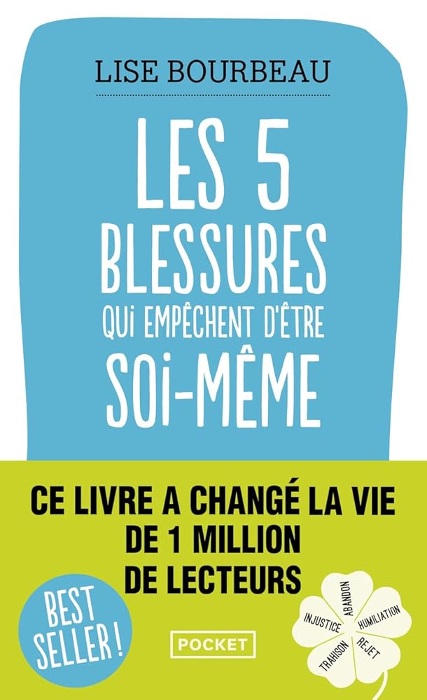 Les cinq blessures qui empêchent d'être soi-même: Rejet, abandon, humiliation, trahison, injustice par Lise Bourbeau