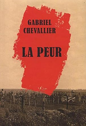 La peur livre GAbriel Chevallier