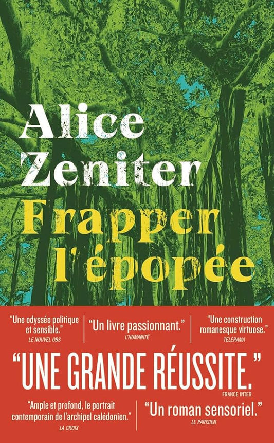 Frapper l'épopée par Alice Zeniter